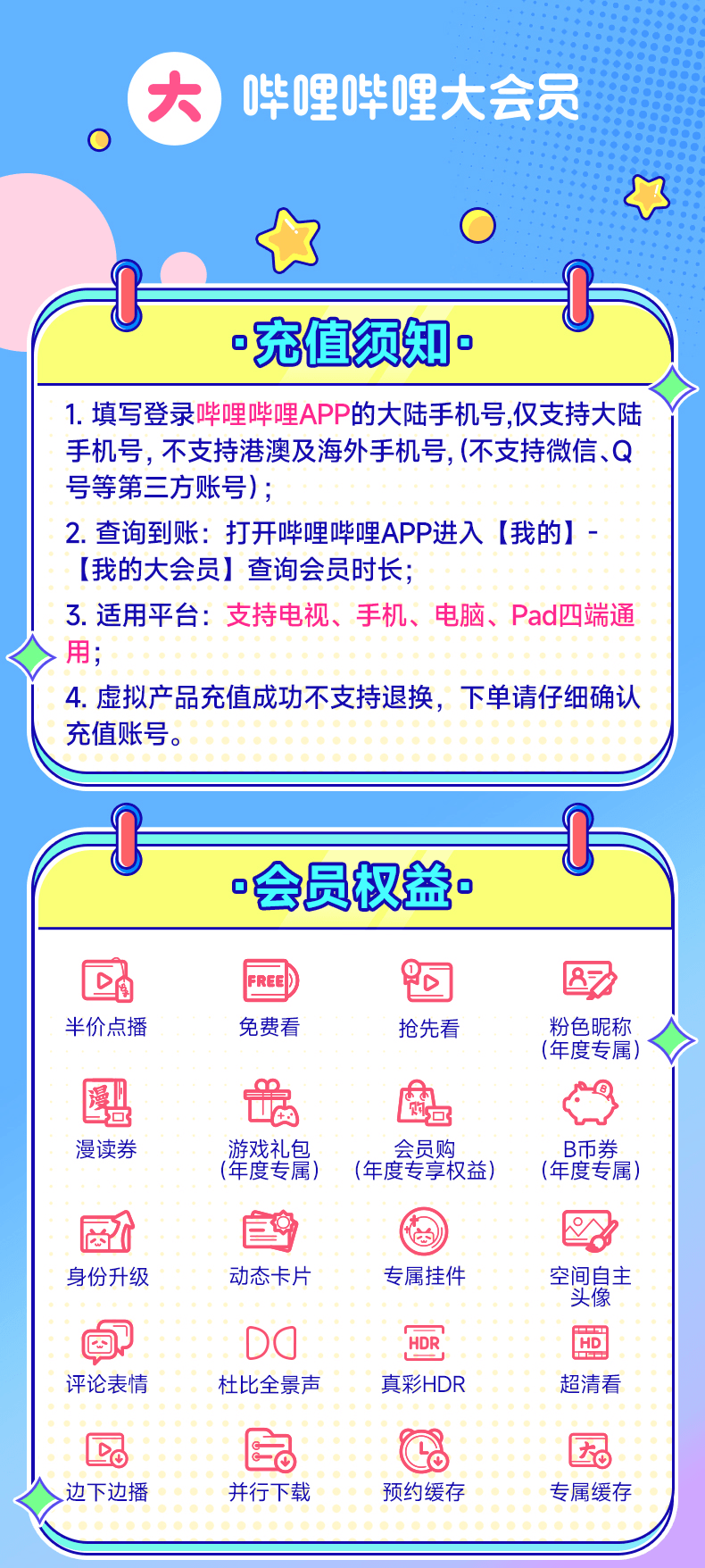 哔哩哔哩超级大会员